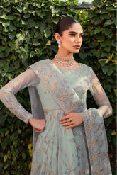 Sahiba By Zarif Unstitched 3 Piece Formals Collection'2025-SBA-06-INEESA